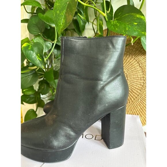 Top Moda women’s size 7 black boots - Picture 8 of 12